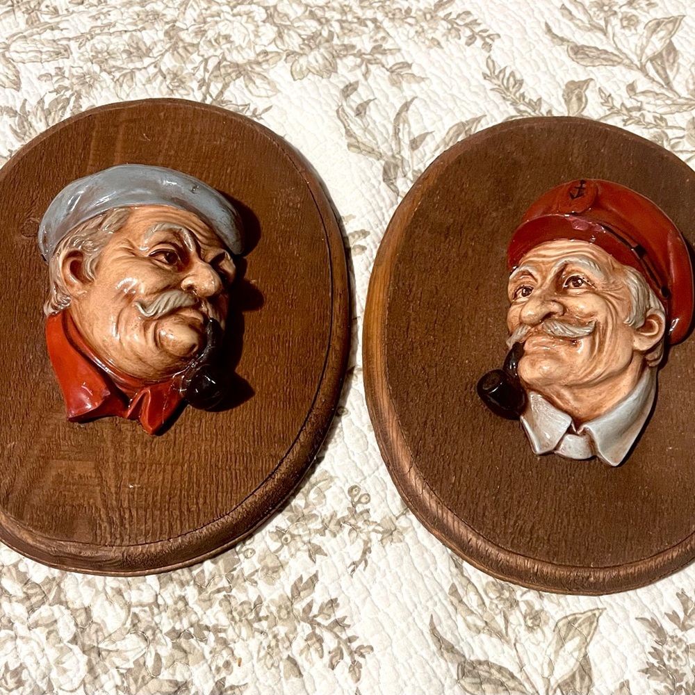 Vintage Style Wall Decor Old World Sailors